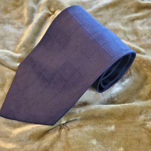 Countess Mara black silk men's necktie